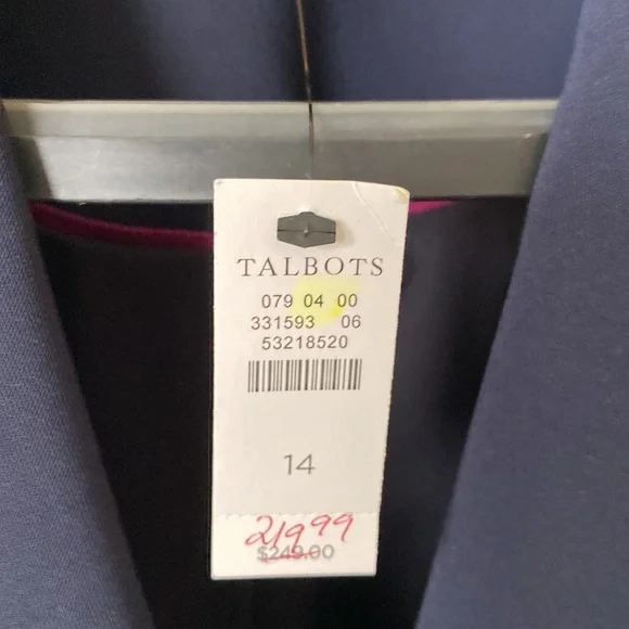 NWT, Jacket, Talbots. - Picture 2 of 5